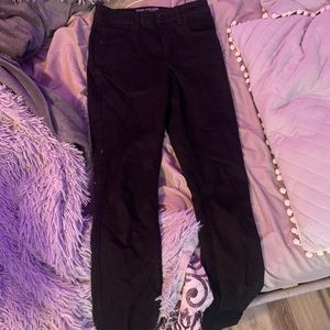 a black pair of jeans never been warn